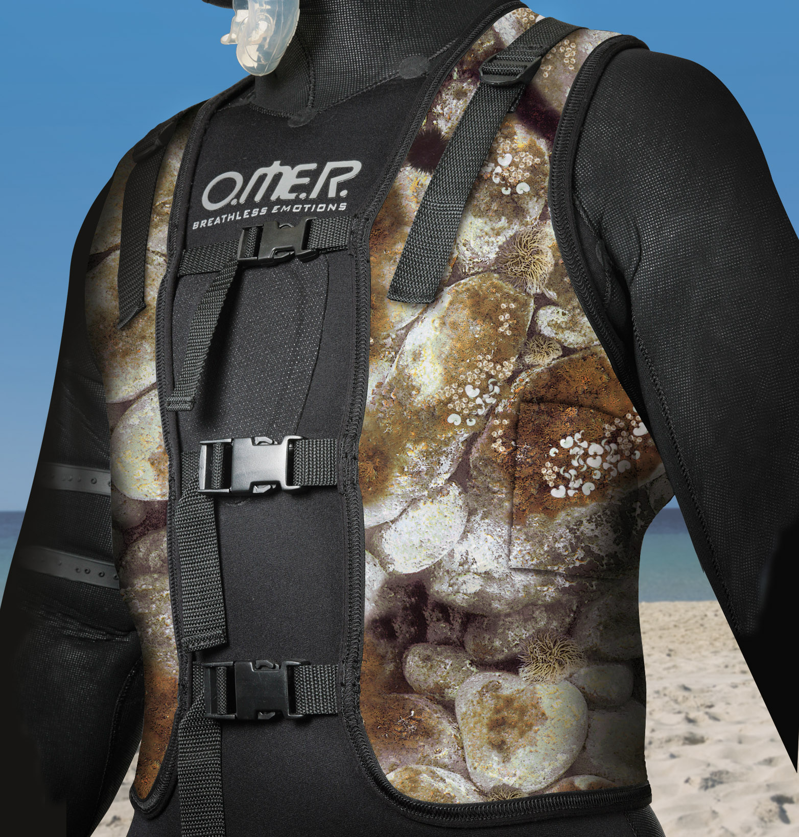 Colete Omer Mim�tico 3D p/ Pesos